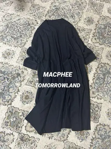 TOMORROWLAND MACPHEE 울 롱 가디건