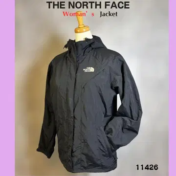THE NORTH FACE 블랙 후드 부착 아우터 426