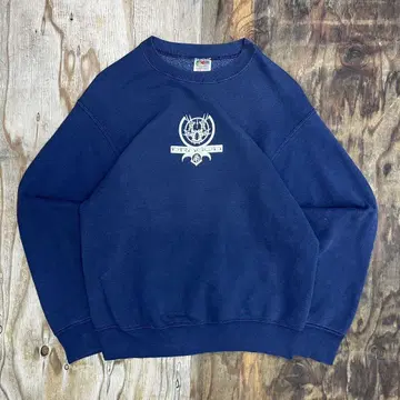 90s 드래곤 맨투맨 용 한자 VINTAGE 네이비 헤비코튼