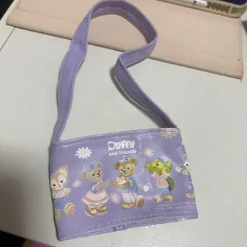 더피 프렌즈 홍콩 디즈니 드링크 홀더 보라색