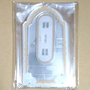 후쿠야 캐릭터 복권 클래시컬 찻집 복상 아크릴 프레임 화이트