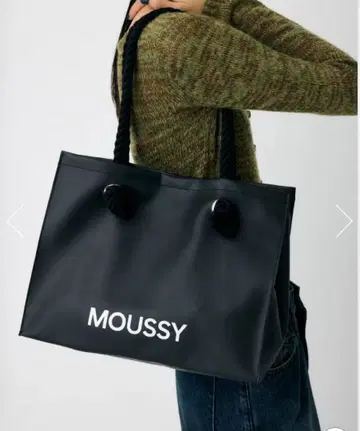 [ 최신 ] MOUSSY SOUVENIR 인조 가죽 백