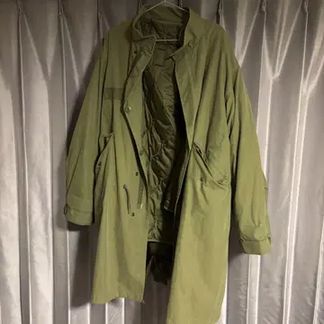 BEAMS HEART / 3WAY 빅 실루엣 모즈 코트