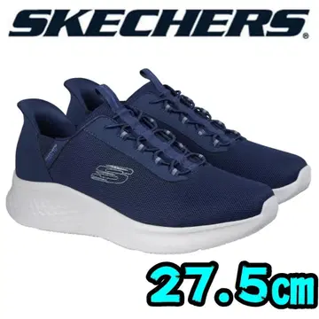 [새상품] 스케쳐스 27.5cm 남성용 스위프트 핏 스니커즈 네이비