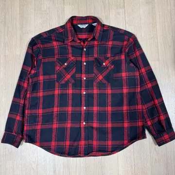 90s FIVE BROTHER 체크 무늬 셔츠 2XL-18