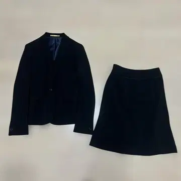 오리히카 블랙 수트 자켓 & 스커트 세트 5호