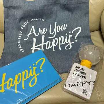 ARASHI LIVE TOUR Are You Happy? 굿즈 세트