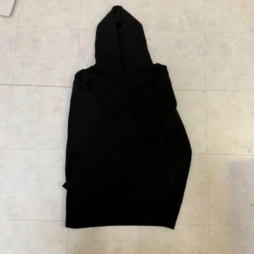 RHC 블랙 후드 부착 후드티