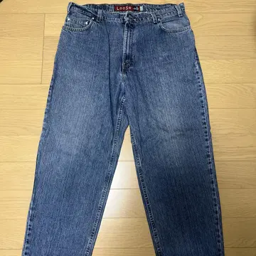 silverTab 루즈핏 데님 팬츠 90s