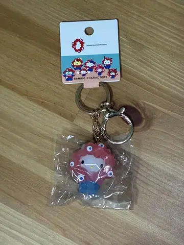 산리오 미야쿠미야쿠 변신 클리어 컬러 키링