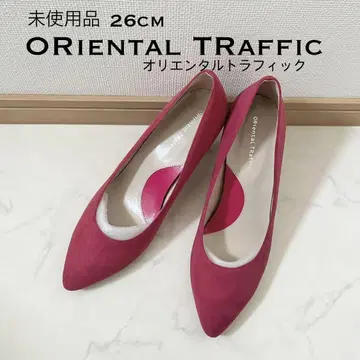 미) 오리엔탈 트래픽 7cm 힐 펌프스 핑크 26cm(42)