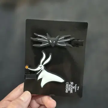 나이트메어 비포 할로윈 크리스마스 헤어 클립 세트