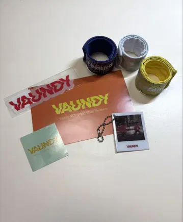 vaundy 굿즈 세트 러버 밴드 스티커 키링