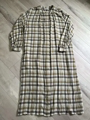 steven alan : 셔츠 원피스 체크 무늬