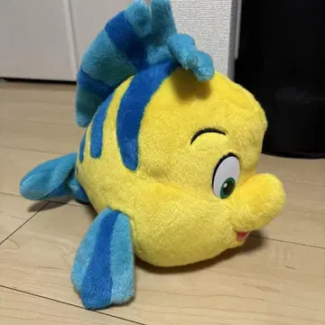 디즈니씨 플라운더 인어공주 봉제 인형