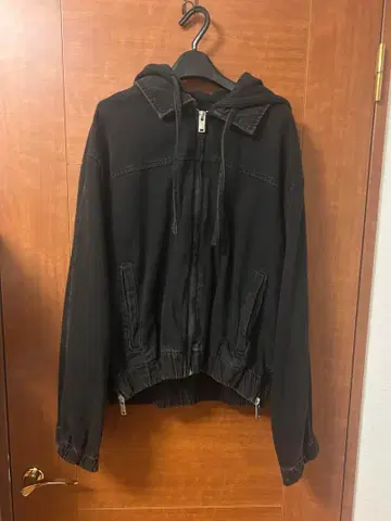 ZARA 자라 후드티 데님 자켓 블루종