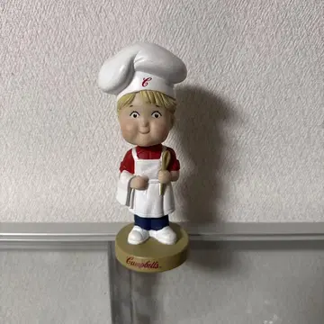 캠벨 수프 셰프 피규어 보블헤드 미국 잡화 레트로