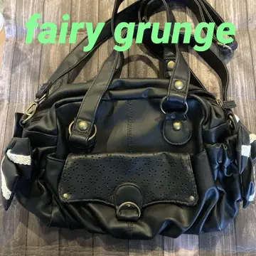헤이세이 레트로 페어리 그런지 2way 숄더백 모리걸