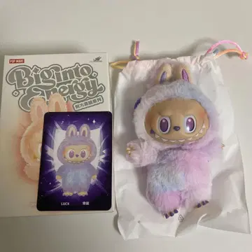 정품 Labubu luck 행운 봉제 인형