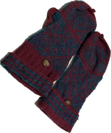 비비안 웨스트우드 장갑 울 나일론