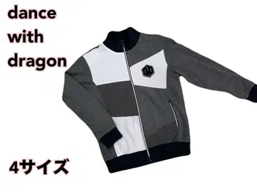 DANCEWITHDRAGON 댄스위드드래곤 풀 집업 블루종 4사이즈