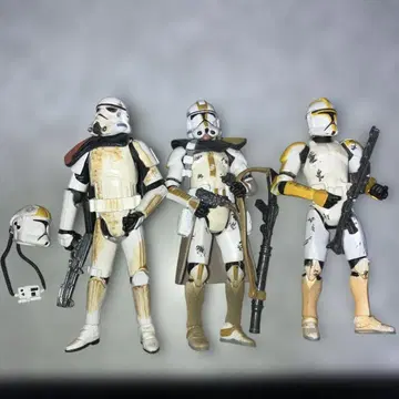 스타 워즈 클론 트루퍼? 3체 피규어