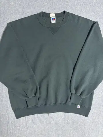 러셀 애슬레틱 맨투맨 USA제 다크 그린 XL