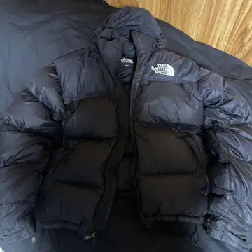 THE NORTH FACE 블랙 다운 자켓 M/95