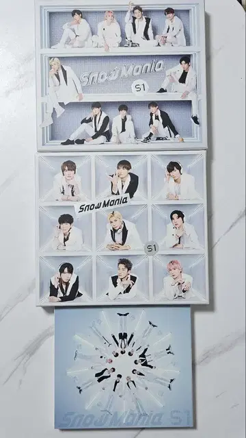 Snow Man 앨범 S1 Snow Mania 3형태