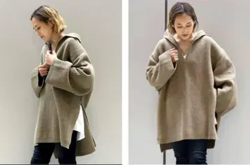 TOTEME 토템 하프 지퍼 니트