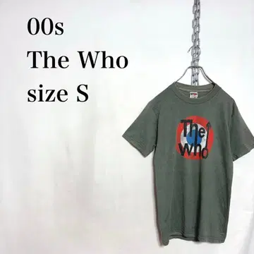 USA제 00s The Who 티셔츠 사이즈 S 구제 의류 밴드 치비T