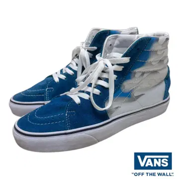 [ 미사용급 ] VANS Sk8-Hi 프레임 블루 26cm 스케이트 하이