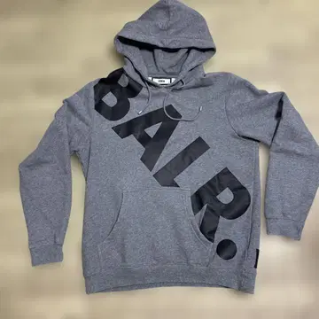 BALR. 그레이 후드티 M 사이즈