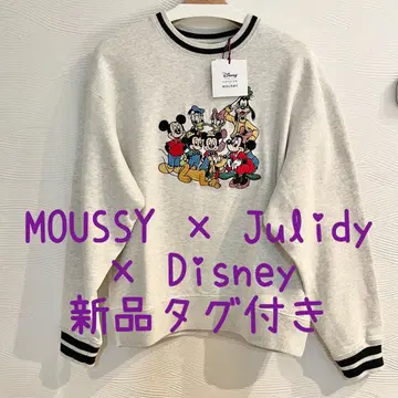 [ 새상품 ] Julidy MOUSSY 디즈니 맨투맨 완판템