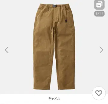 그라미치 코듀로이 팬츠 카멜 L