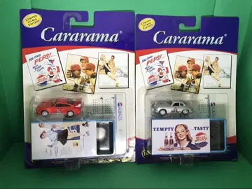 카라라마 1/72 포르쉐 미니카 펩시캔 케이스 2대 세트 미개봉 새상품