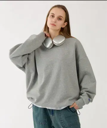 WETTEMPT 헤비웨이트 드로코드 맨투맨