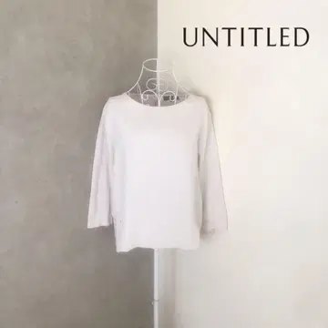 언타이틀 1회 착용 티셔츠
