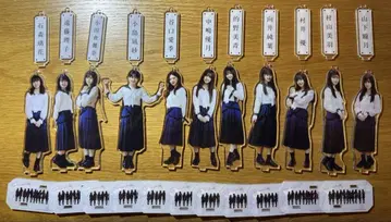 사쿠라자카46 3기생 아크릴 스탠드 오모테나시회 세트 판매