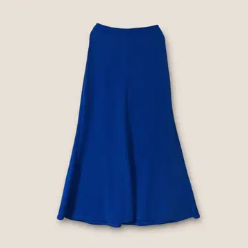 새상품급 Loungedress 컷 조젯 머메이드 스커트 블루 M