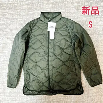 새상품 UNIQLO 화이트 마운티니어링 하이브리드 다운 자켓 S