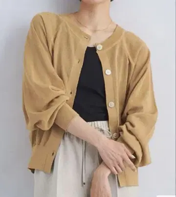 새상품급 결론 시리즈 숨겨진 2way 가디건 미사용에 가까움