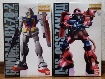 GUNDAM 20th ANNIVERSARY MG 건담 자쿠 2종 세트