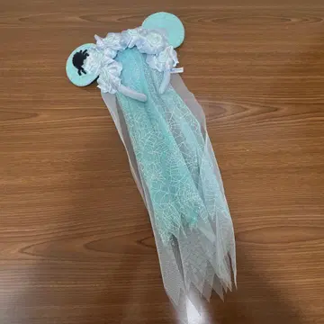 디즈니 리조트 할로윈 머리띠 신부