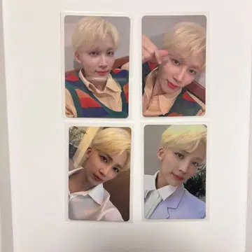 세븐틴 정한 트레이딩 카드 세트 happy ending