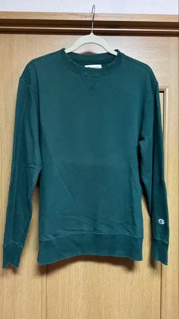Champion X-LARGE 다크 그린 맨투맨