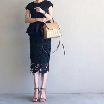 CELFORD 튤립 레이스 스커트