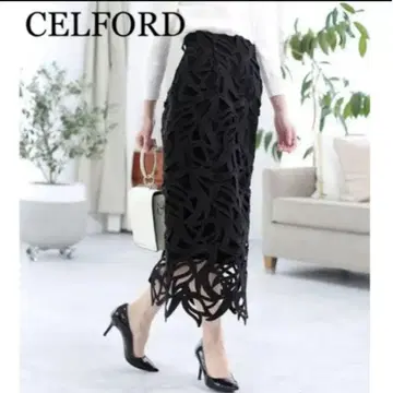 CELFORD 튤립 레이스 스커트