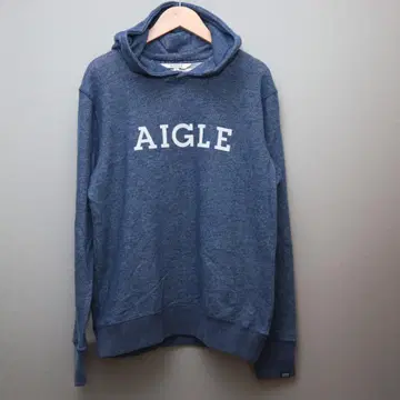 [ 컨디션 최상 ] AIGLE 네이비 풀오버 후드티 S 사이즈 이글