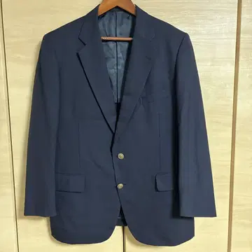 DUKEMADISON 네이비 테일러드 자켓 골드 버튼